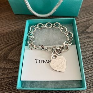 Tiffany & Co. Heart Tag Charm Bracelet